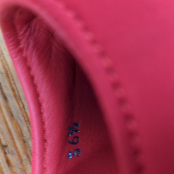 iRi Wes Red Neoprene Low Top Sneaker Size 36.5 (6.5) - Picture 11 of 13